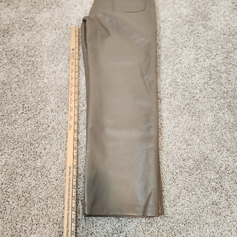 Aritzia Wilfred Melina Faux Leather Pants Size 4 - Picture 7 of 9